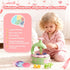 Set, 3 4 5 6 7 8 9 10 11 12 POP JOY DIY Flower Bouquet Craft Kit for Kids Colorful Build & Arrange Floral Educational