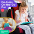 Magnetic Drawing Board for Kids, Beads and Magnet Stylus Pen, Magnetic Tablet Toy for Airplane & Car Ride Activities