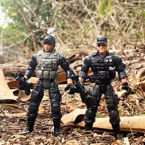 Army Men Toy Soldiers, Military Playset Toy with Weapon for Boys 4-7, Action Figures for Toddler Age 3+