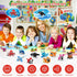 6 8 10 12, 22 Pack Set, Party Favors for Boys Girls Ages Animals Building Block Toy Stocking Stuffers Classroom Prizes