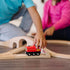 Set (22 Melissa & Doug Classic Wooden Figure Eight Train pcs)