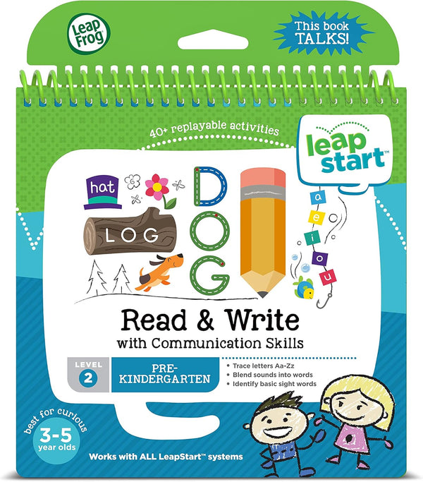 LeapFrog Pre-Kindergarten Activity Book - LeapStart Read & Write and Communication Skills