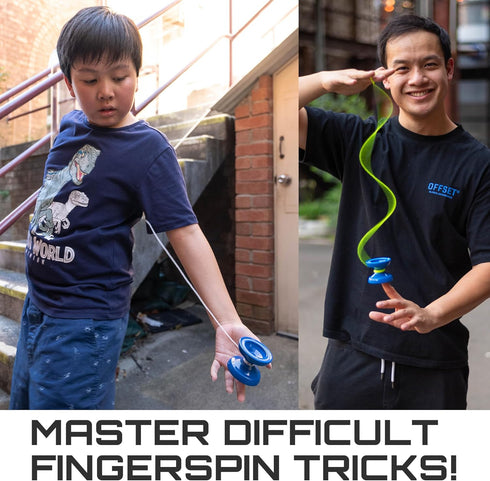CHEATCODE Offset Yoyo by Brandon Vu | Master Fingerspin Tricks | A Responsive & Unresponsive Yo-yo for Kids, Teens