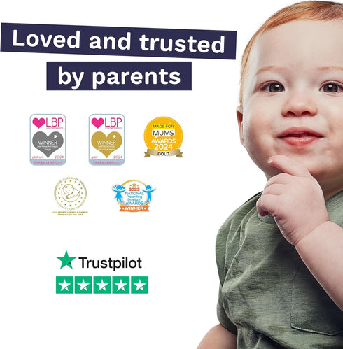 99% 3 60 pack (180 Pura Natural Sensitive Baby Wipes, Water, Unscented & Hypoallergenic, Suitable for Sensitive