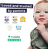 99% 3 60 pack (180 Pura Natural Sensitive Baby Wipes, Water, Unscented & Hypoallergenic, Suitable for Sensitive