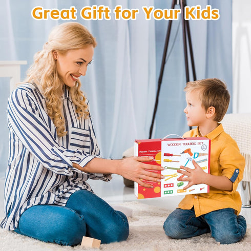 Set Set 3-5 KIDWILL Kids Tool with Electric Drill & DIY Stickers, Toddler Tool for Kids Ages Year Old Boys Girls