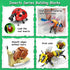 Set,Insect 8 8 KAZI Bugs Building Toy Collection Building Blocks Including Different Bug,STEM Toys for Kids Age