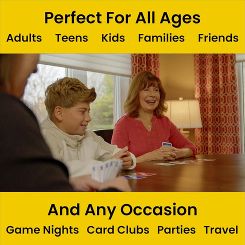 SWOOP 7+ 3 8 Card Game | Fun for The Entire Family | Easy to Learn | Easy to Play | Great Social for Game Nights |