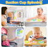 6-in-1 6 12 6-12-18 1-3 Baby Toys to Months, Montessori Toys for Babies Months, Infant Teething Toy Stacking Blocks