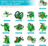 14-in-1 Set Solar Robot Kit for Kids, Educational STEM Science Toy, Solar Power Building Kit DIY Assembly Battery