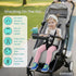 Pack Swanoo Universal Stroller Snack Tray with Phone Holder | Compatible with Nuna Mockingbird Bugaboo Uppababy |