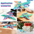 VUTIKPIX 18" 3D 3D Printed Dragon with Wings, Large Printed Animals, Articulated Crystal Dragons ToysAdults Desk Fidget