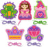 Stephen Joseph Lacing Cards, Princess/Castle