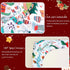 Set 2 Set JISEN Christmas Toddler Bedding Piece Dinosaur Toddler Sheet for Boys Girls Include Fitted Sheet
