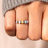 925 STORYJEWELLERY Fidget Ring, Sterling Silver Anxiety Rings for Women, Spinner Ring, Silent Spinning Silver Stress