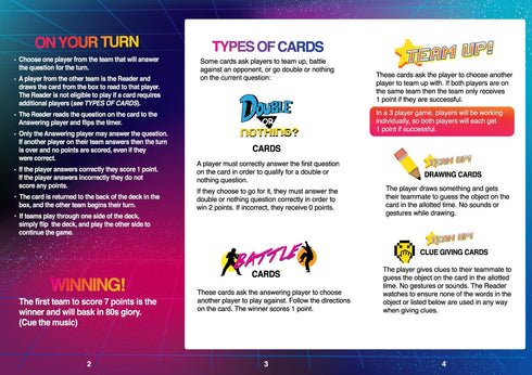 Buffalo Games Like Totally 80's Pop Culture Trivia Game