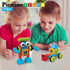 Picasso Toys 41pc Hedgehog Block Building Set - Construction Toy with IdeaBook, STEM Educational Kit