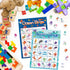 Ocean Bingo Game for 24 Players, Under Sea Party Game Supplies