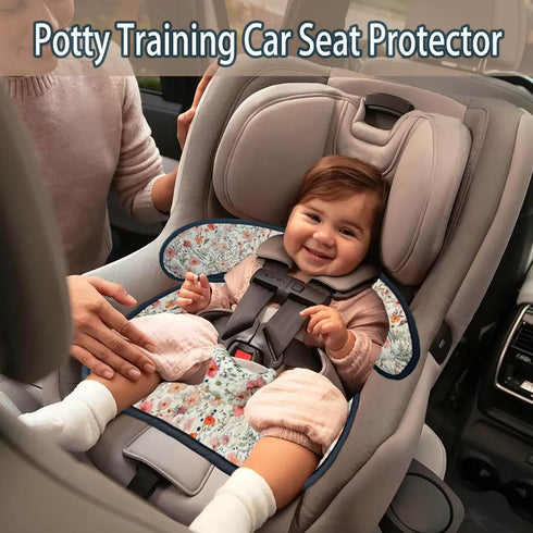 Gulissa 2 Pack 6 4 Piddle Pad - Potty Training Car Seat Protector, Waterproof Car Seat Cover for Car Seats & Strollers