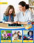 TEKFUN LCD Writing Tablet Doodle Board - 10inch Colorful Drawing Pad, Kids Travel Essentials, Toddler Toys for Ages 3-8
