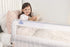 Regalo Hideaway Bed Rail Guard - 54-Inch Extra Long with Reinforced Anchor Safety