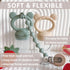 4 Pack Stylish Anti-Drop Baby Fruit Feeder & Breastmilk Popsicle Molds for Teething with Lids, The Perfect Food Feeder