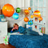 10 Set Fun Express Inflatable Solar System Model Kit - Piece Educational Space Toys with Planets & Sun for Kids |