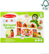Melissa & Doug GO Tots Wooden Barnyard Tumble with 4 Disks - FSC Certified Wooden Toy
