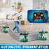 FDJ Remote Control Car - 2 in 1 Transforming Car Robot, One Button Deformation to Robot, 1:18 Scale, 360 Degree