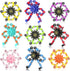 YIZER Easter Basket Stuffers Transformable Fidget Spinners,9PCS Funny Sensory Fidget Toys Deformable Chain