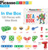 Picasso Toys STEM Learning Toys 105 Piece Building Block Set, Kids Construction Engineering Kit with IdeaBook