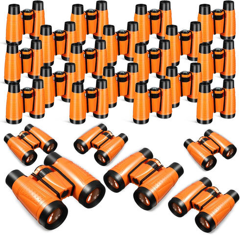 Libima 24 Pcs Binoculars for Kids - Educational Compact Binoculars with Neck String for Bird Watching, Birthday Gifts
