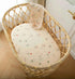 2 Pack 32 16 4 inches SDY Dog Bassinet Sheets Boys Girls,Fit for Rectangle, Round, Oval, Hourglass Mattress, Flexible