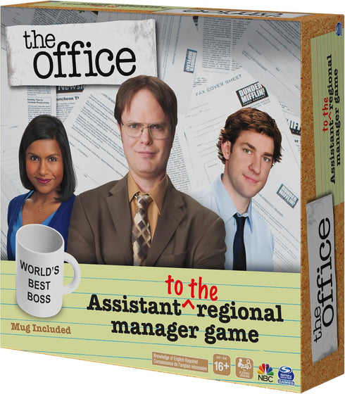 The Office TV Show Assistant to The Regional Manager Party Game for Adults and Teens Ages 16+