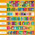 Toddler Flash Cards Baby Cognitive Flashcards for Kids, Learning Alphabet, Numbers, Shapes & Colors, Animals, First Words, Body Parts, Foods, Preschool Kindergarten Activities Educational Toys