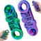 2026 New 3D Printed Fidget Ring Toys, 5-in-1 3D Printed Gear Ball