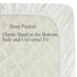 100% Mulberry 33"x20" 19 Momme 6A Knlpruhk Silk Bassinet Sheet Pure Silk Compatible with Regular Bedside Sleeper