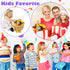 80 Pack 2" Set 80 Dreampark Mini Emoticon Keychain Plush, Party Favors for Kids, Valentine's Day Gifts/ Birthday Party
