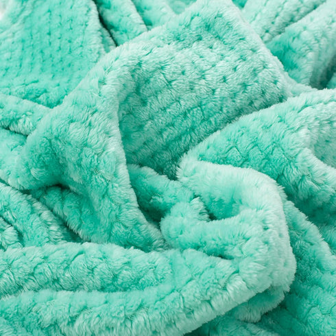 Fuzzy Blanket for Baby, Soft Warm Cozy Coral Fleece Toddler Receiving Blanket for Crib, Stroller, Travel (28Wx40L, XS-T