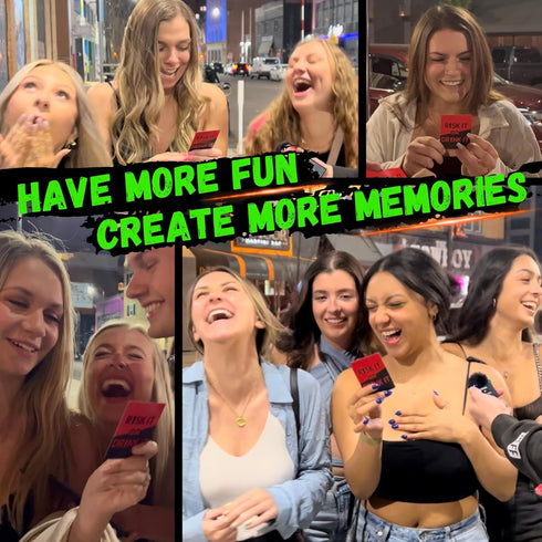 Fun Drinking Game for College & Game Night - 150 Hilarious Dares, Challenges & Questions for Parties