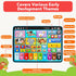 Peacurh 1, 2, 3 (12-18 Trilingual Learning Toy Tablet with Music & Sound, Montessori Speech Musical Therapy Toys, Gifts