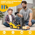 9-Channel 1:18 100-Minute, 2026 Remote Control Forklift Truck Scale Construction Toy, Realistic Sounds, High-Grip