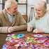 HUADADA 1000 Piece Jigsaw Puzzles for Adults, Donuts Interlock Perfectly, Home Decor Birthday Party Gift