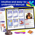 Rxeody 150+ Set, 4+ Science Kits for Kids, STEM Activities Educational Science Experiments Gifts with Chemistry