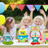 12 Pieces Robot Birthday Party Supplies: Honeycomb Centerpieces and Decorations for Kids Birthday Party