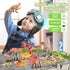 3-5,45PCS Playset Dinosaur Toys for Kids Realistic Jurassic Dinosaurs Figures with Eggs&Trees&Fence to Create a Dino