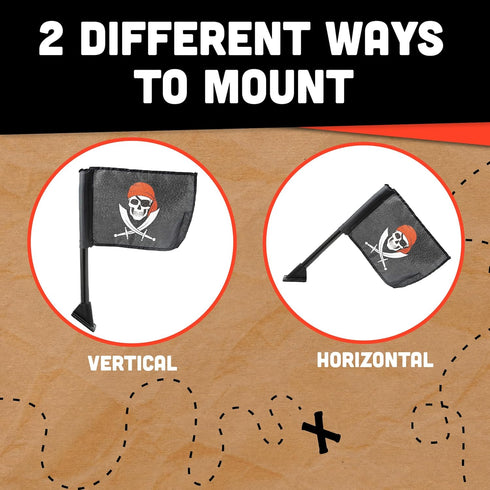 Squirrel Products Pirate Flag Swing Set Accessory