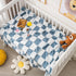 Yagle Mate 3D Cozy 30x40 Inches, Fleece Baby Blanket for Boys Checkerboard Design, Warm and Fluffy Infant Newborn