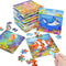 Vileafy 12Pack Sea Animals Wooden Jigsaw Puzzles, 20 Pieces Each, Party Favors for Kids Age 4-8
