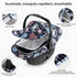 2-in-1 Summer Baby Car Seat Cover, Breathable Carseat Shade Protection & Mosquito Net, Dustproof Privacy Lightweight